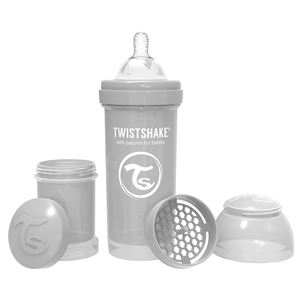 Anti-Colic Flasche grau